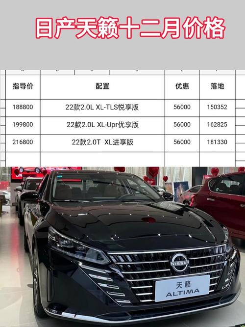 日产天籁全国最低价,日产天籁降价了全国最低价售全国