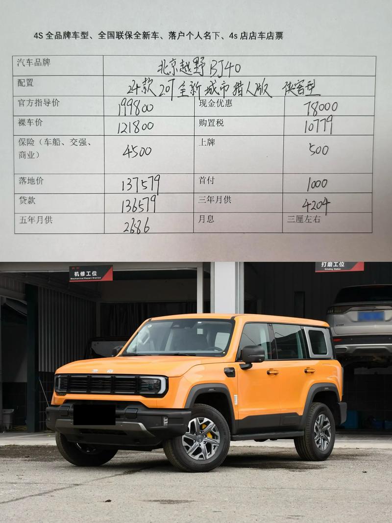 北汽集团bj40c多少钱/北汽bj40报价多少钱