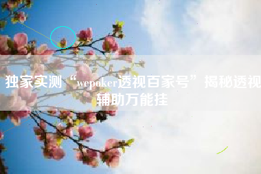独家实测“wepoker透视百家号	”揭秘透视辅助万能挂