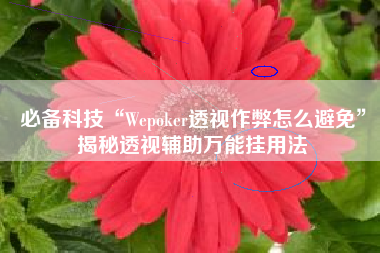 必备科技“Wepoker透视作弊怎么避免”揭秘透视辅助万能挂用法