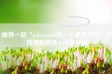推荐一款“pokerworld挂一个要多少钱”开挂辅助脚本+详细开挂