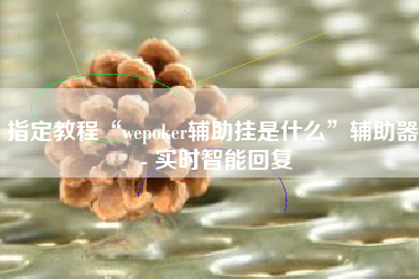 指定教程“wepoker辅助挂是什么”辅助器 - 实时智能回复