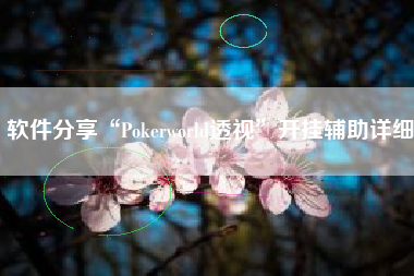 软件分享“Pokerworld透视”开挂辅助详细