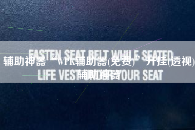 辅助神器“WPK辅助器(免费)”开挂(透视)辅助神器