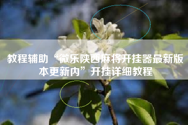 教程辅助“微乐陕西麻将开挂器最新版本更新内”开挂详细教程