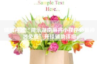 辅助神器“微乐湖南麻将小程序必赢神器免费	”开挂辅助详细