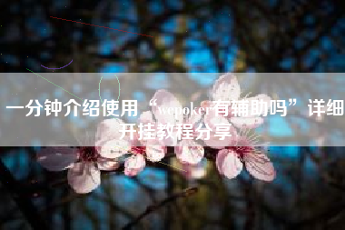 一分钟介绍使用“wepoker有辅助吗”详细开挂教程分享